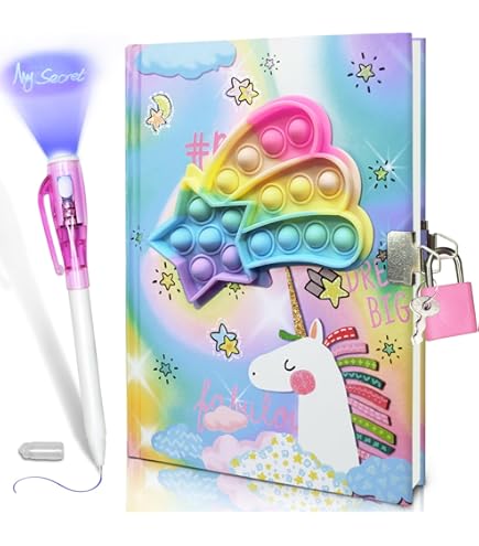 Amazon.com: Peaceable Kingdom Top Secret Diary with